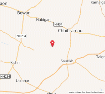 Map of Dharmpal, Uttar Pradesh