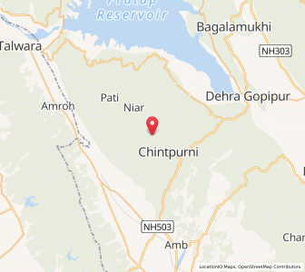 Map of Dharmsal, Himachal Pradesh