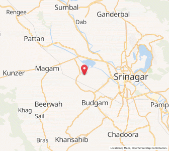 Map of Dharmuna, Kashmir