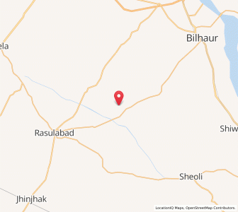 Map of Dharmupur, Uttar Pradesh