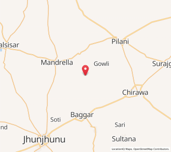 Map of Dhattarwala, Rajasthan