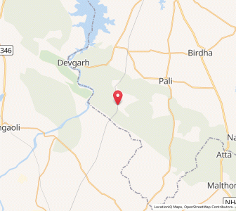 Map of Dhaura, Madhya Pradesh