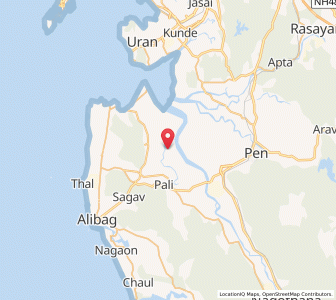 Map of Dherankhar, Maharashtra