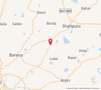Map of Dhikola, Rajasthan