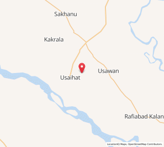 Map of Dhinwar ka Nagla, Uttar Pradesh
