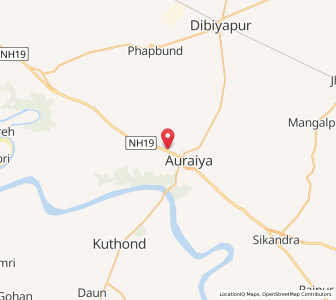 Map of Dhirajpur, Uttar Pradesh