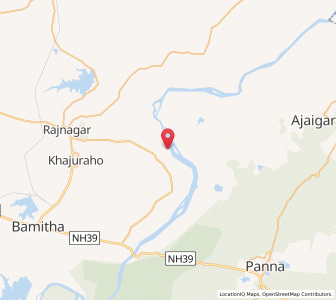 Map of Dhogwa, Madhya Pradesh