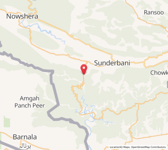 Map of Dhok Baniyar, Kashmir