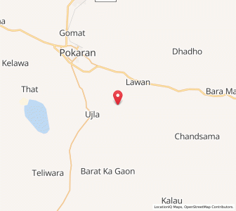 Map of Dholasar, Rajasthan