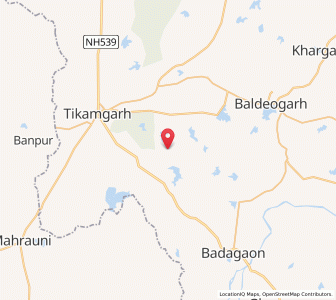 Map of Dholiyakhera, Madhya Pradesh