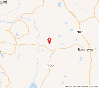 Map of Dhotria, Madhya Pradesh