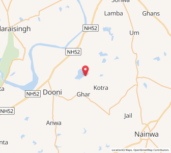 Map of Dhuan Chhoti, Rajasthan