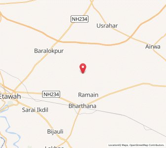 Map of Dhulbaja, Uttar Pradesh