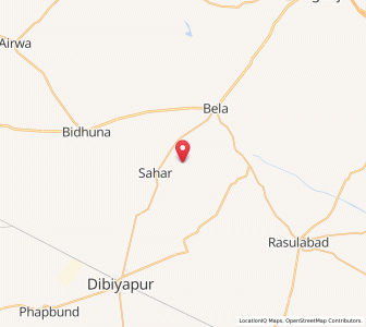 Map of Dhundpur, Uttar Pradesh