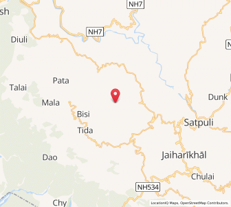 Map of Dhungya, Uttarakhand