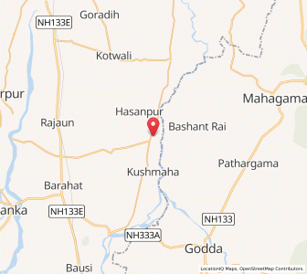 Map of Dhuraia, Jharkhand