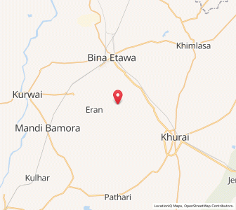Map of Dhurdhuru, Madhya Pradesh