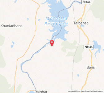 Map of Dhurwara, Uttar Pradesh