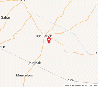 Map of Dhusramau, Uttar Pradesh