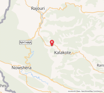 Map of Diala, Kashmir