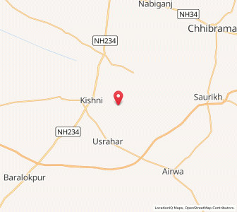 Map of Dibanpur Sahini, Uttar Pradesh