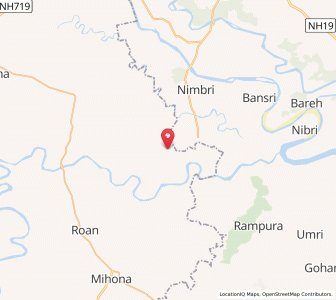 Map of Dibiyapura, Madhya Pradesh
