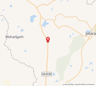Map of Digaura, Madhya Pradesh