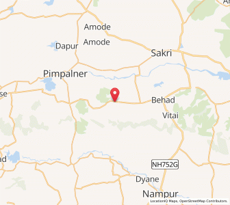 Map of Dighave, Maharashtra