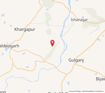 Map of Digoda, Madhya Pradesh