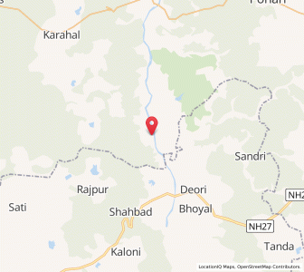Map of Digtoli, Madhya Pradesh