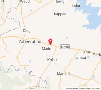 Map of Digwal, Andhra Pradesh