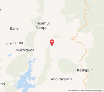 Map of Dimiripadar, Odisha