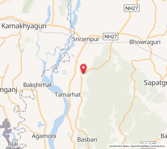 Map of Dingdinga, Assam