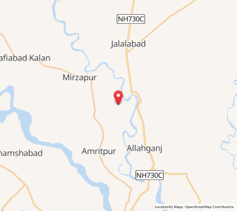 Map of Dip ki Madaiyan, Uttar Pradesh