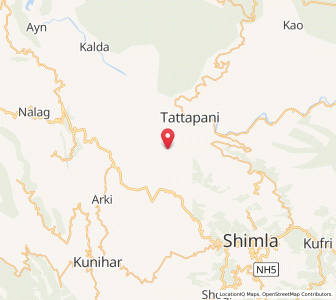 Map of Dishti, Himachal Pradesh