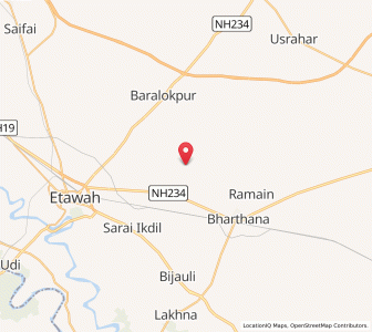 Map of Divrasai, Uttar Pradesh