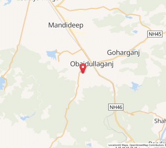 Map of Diwattia, Madhya Pradesh