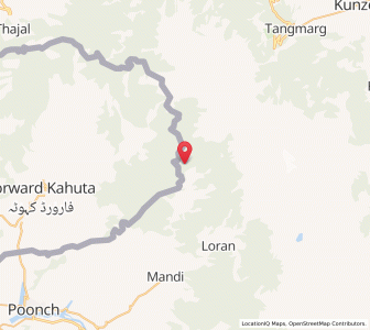 Map of Doba, Kashmir