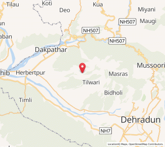 Map of Dobri, Uttarakhand
