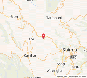 Map of Dochi, Himachal Pradesh