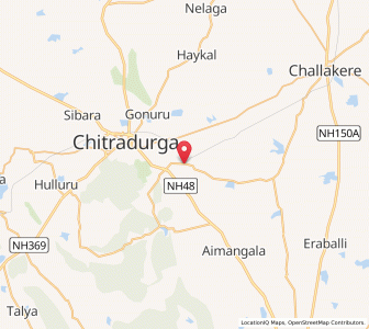 Map of Dodda Siddavvanahalli, Karnataka