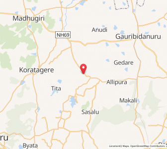 Map of Doddapalya, Karnataka