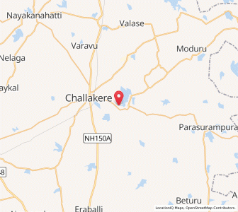 Map of Dodderi, Karnataka