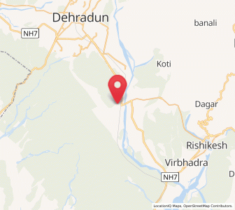 Map of Doiwala, Uttarakhand