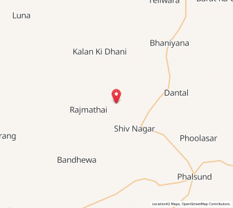 Map of Dolanian Ki Dhani, Rajasthan