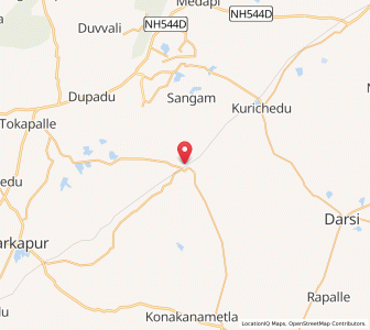 Map of Donakonda, Andhra Pradesh