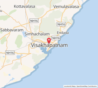 Map of Dondaparti, Andhra Pradesh