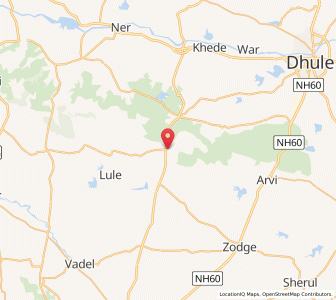 Map of Dongarale, Maharashtra