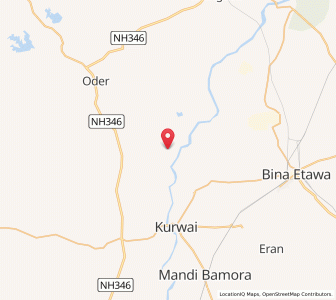 Map of Dongikumhari, Madhya Pradesh