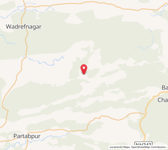 Map of Dongru, Chhattisgarh